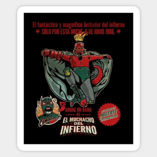 El Muchacho del Infierno - COLLABORATION with Demonigote Sticker